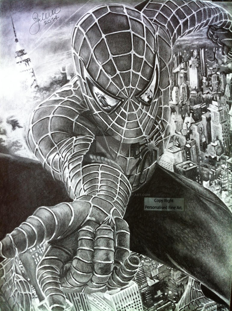 'SpiderMan 2014 (Drawing) by Stevegillettart on