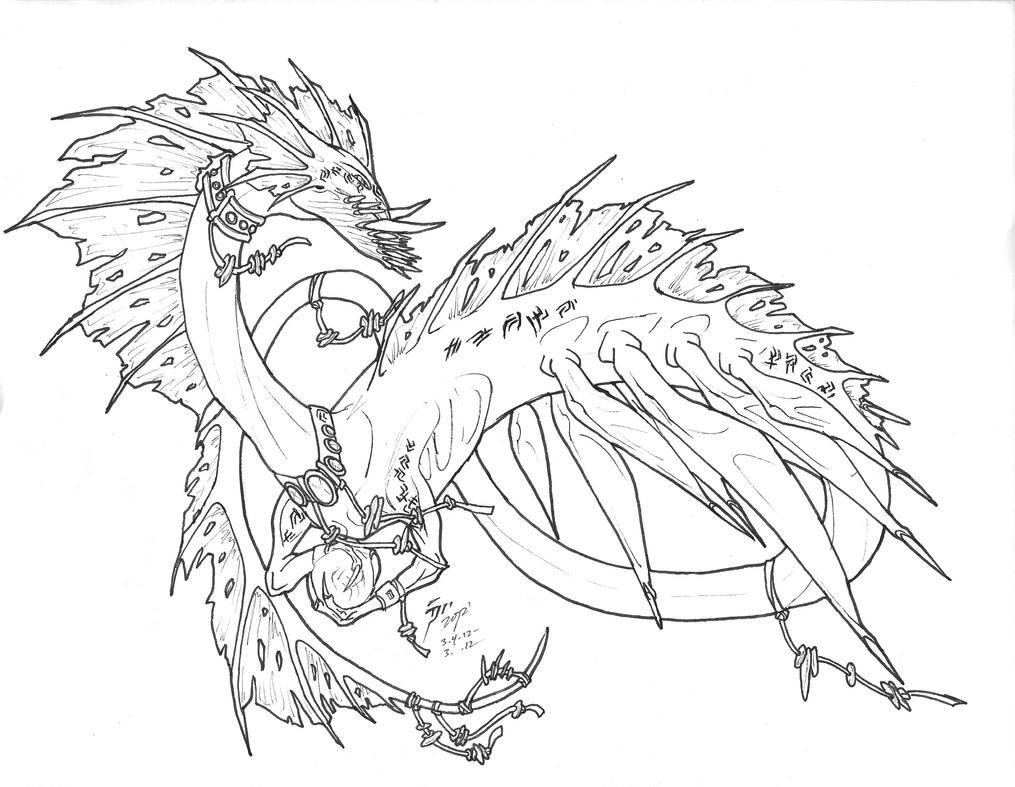 ocean dragon coloring pages - photo #10