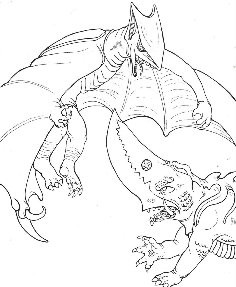 kaiju pacific rim coloring pages - photo #29