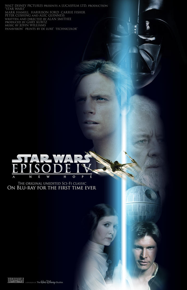 Star Wars Episode IV Poster by FrankRT