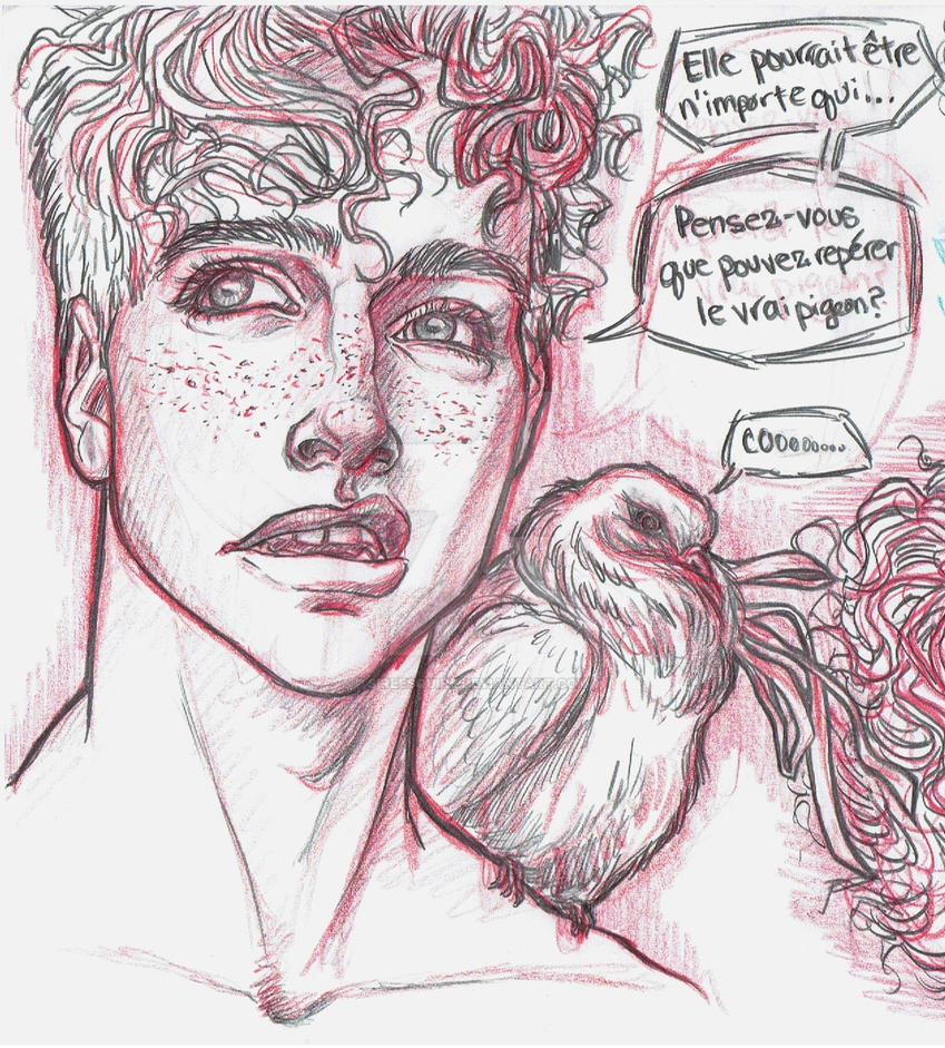 A Boy And His Pigeon Search Doodle By SireEsquire On DeviantArt