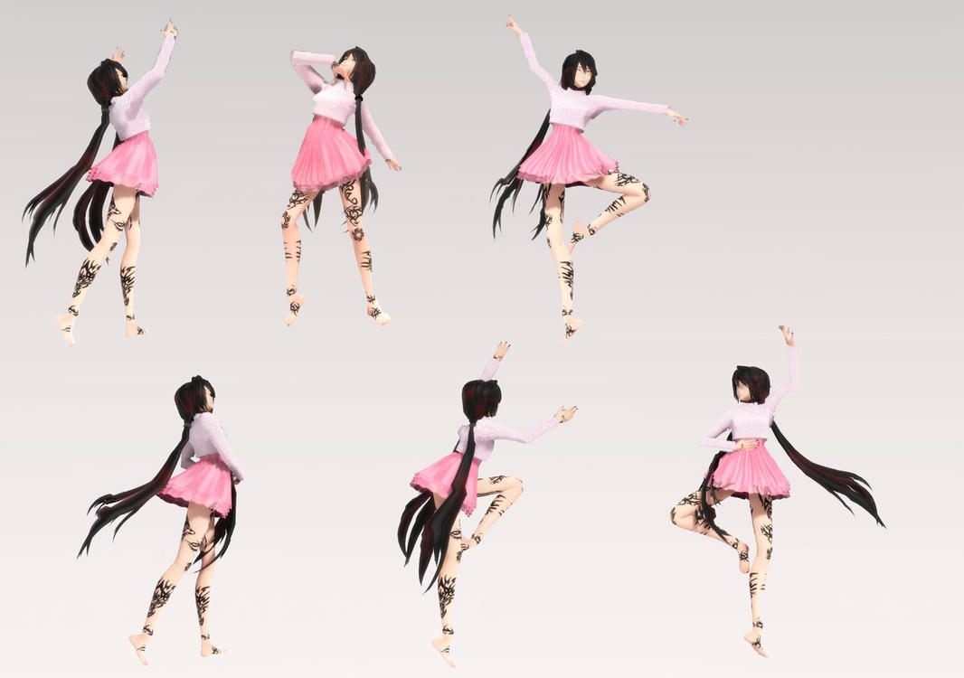 [MMD] Pose Pack 3 - DL by Snorlaxin on DeviantArt