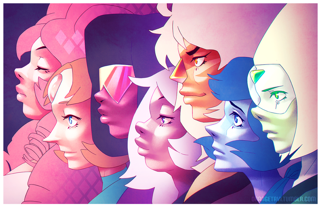 Finally got around to drawing something for Steven Universe, which I’ve been enjoying a lot lately! So glad that a show like this exists. I’ll be selling this as a print at FanimeC...