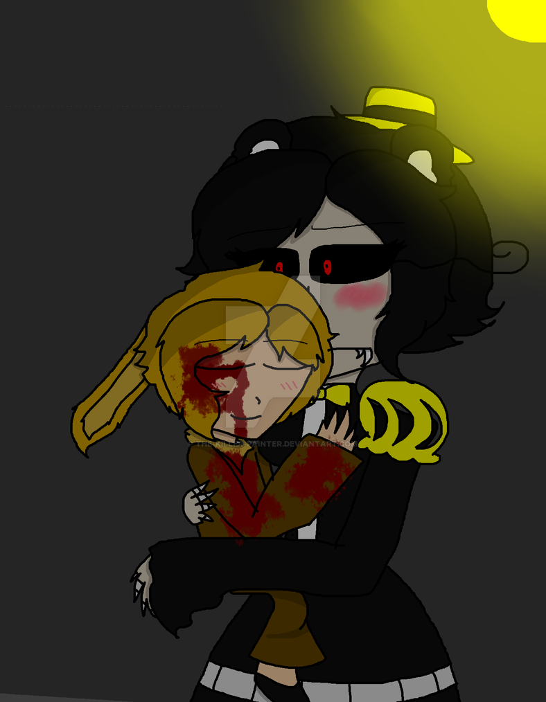 Plushtrap and Fem!Nightmare by the-killer-painter on DeviantArt