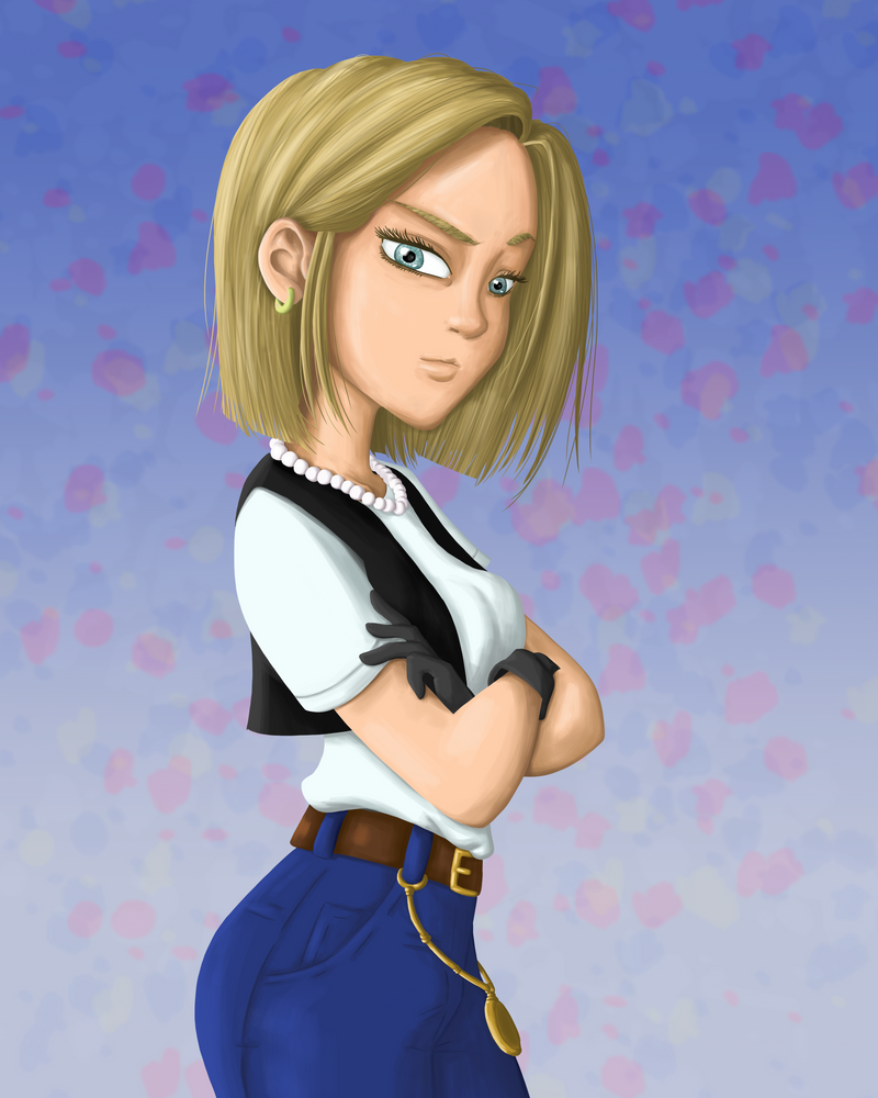 Android 18 by lagospato on DeviantArt