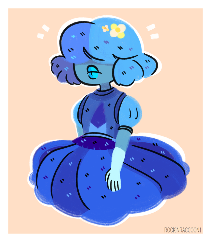 I've seen a couple of drawings of short haired Sapphire floating around and what can I say, I'm obsessed