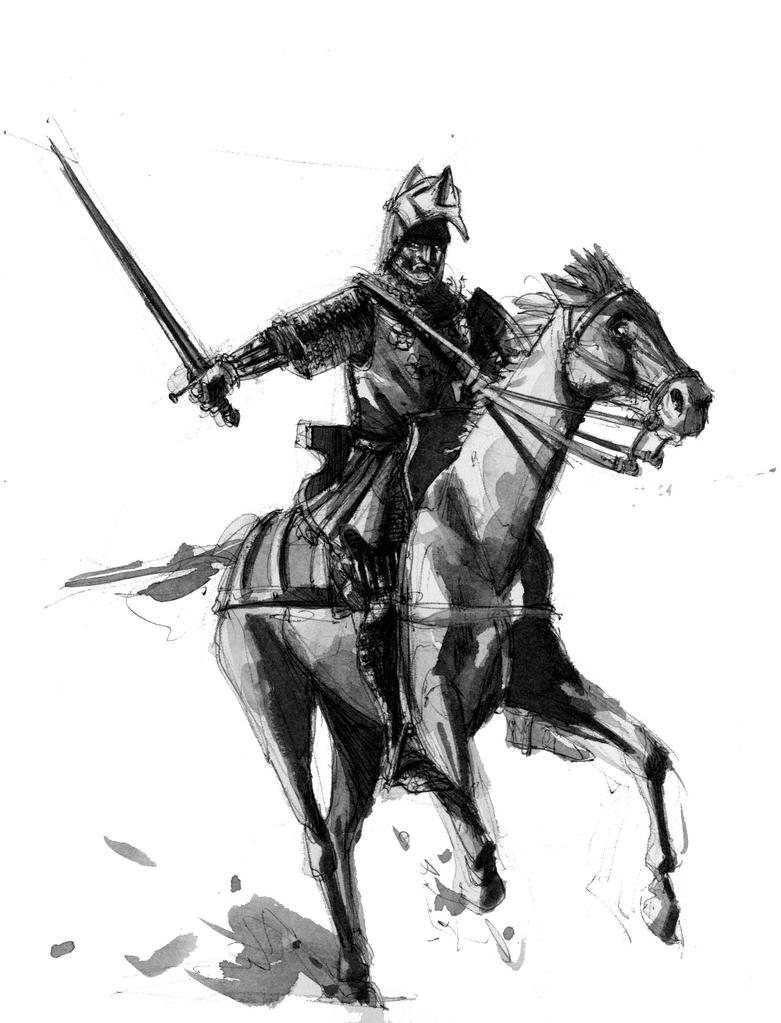 Image result for Knight on horseback