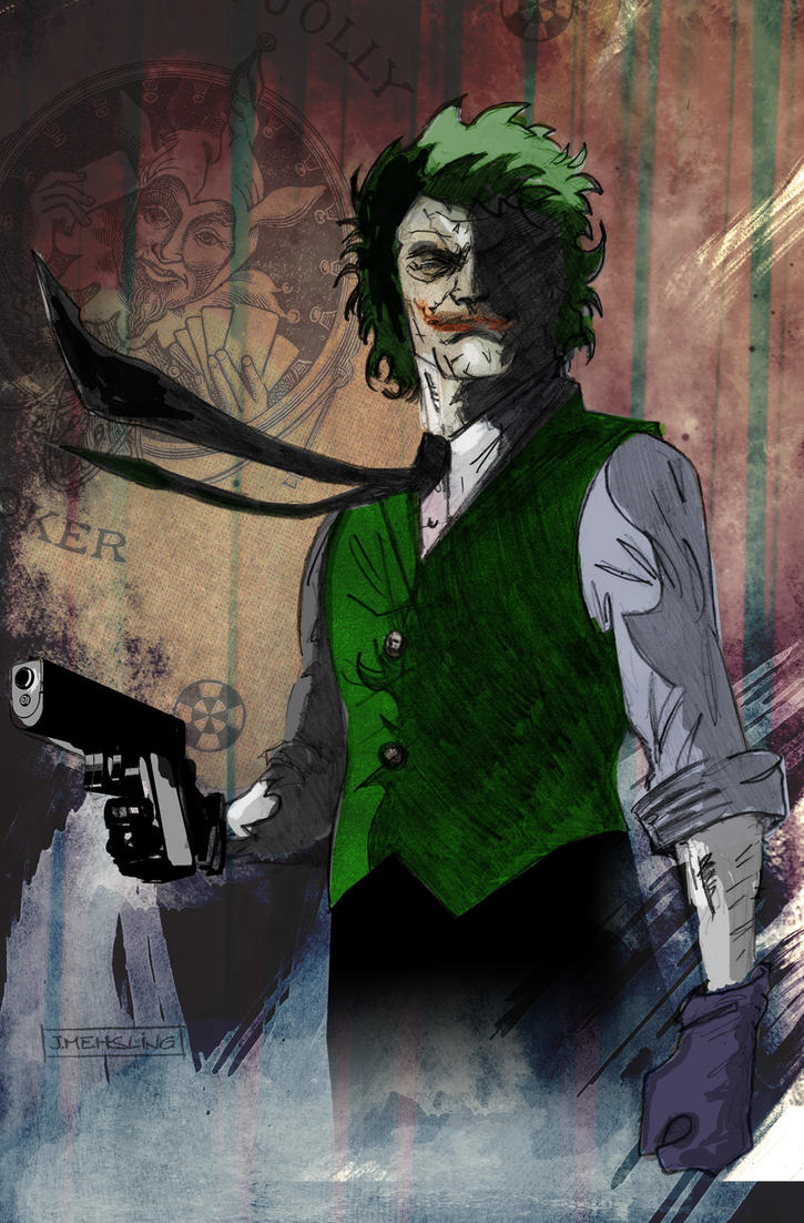 Joker Sketch by CartoonCaveman on DeviantArt