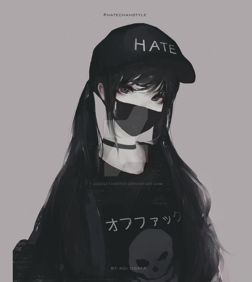 Hatechanstyle mask by AoiOgataArtist on DeviantArt