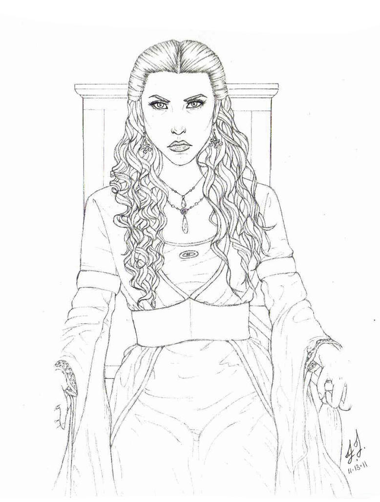 Merlin-Morgana Sketch by Willow-Chan on DeviantArt