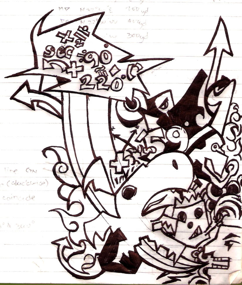 Notebook Art 6 Doodle MATH By Gapnod On DeviantArt