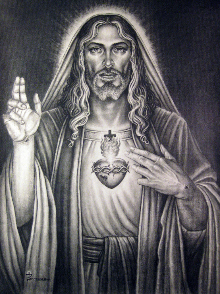 Sacred heart of our lord. by tonyszczudlo on DeviantArt