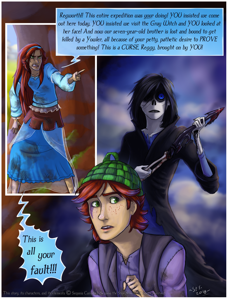 Yowler and Draggin, page 19 by SekoiyaStoryteller