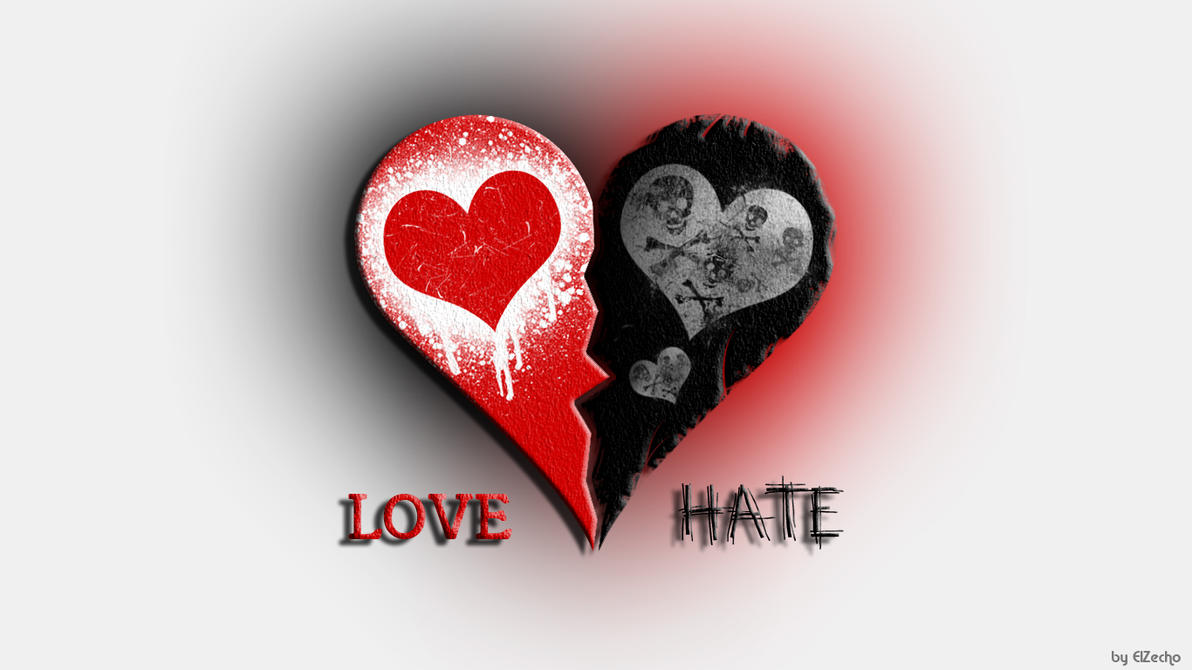 Love and hate artwork
