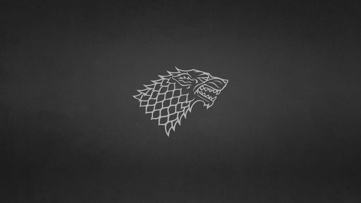 Game of Thrones: House Stark Minimalist Wallpaper by ...