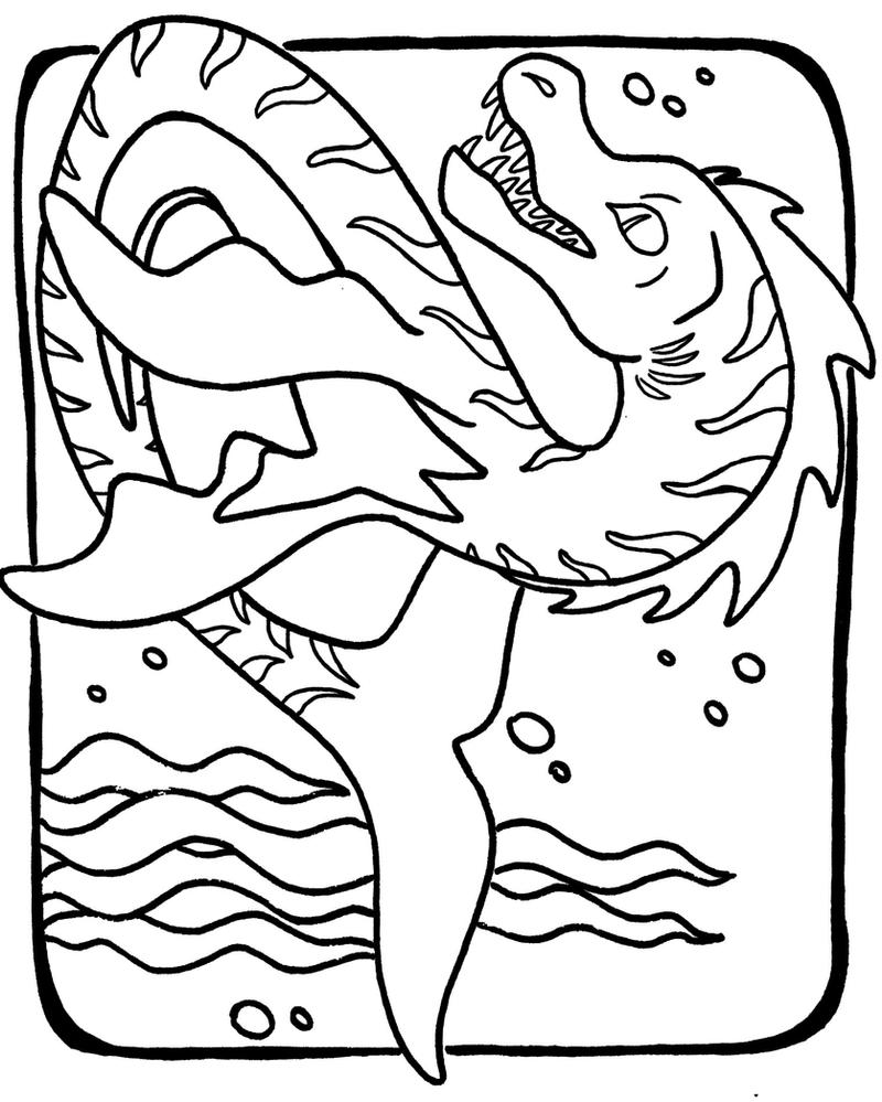 Coloring Pages Of Sea Monsters | Top Free Printable Coloring Pages for All