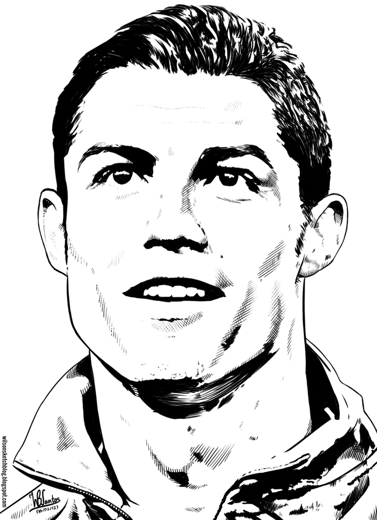 Cristiano Ronaldo Ink by wilson santos