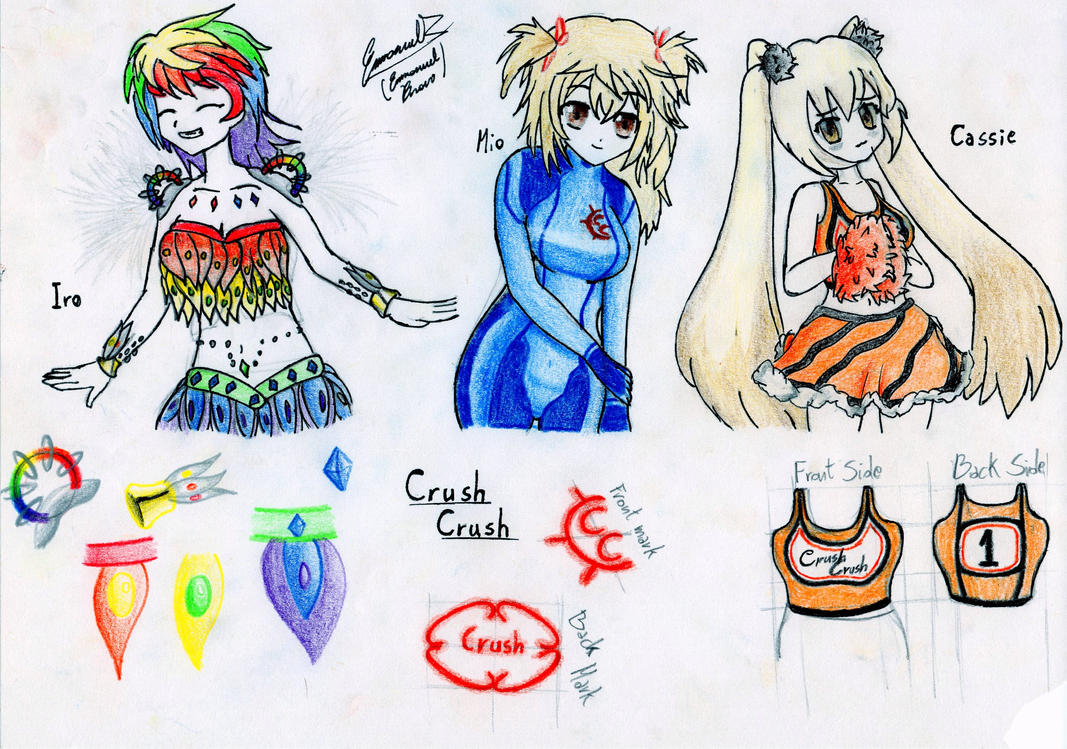 Costume suggestion for Crush Crush by Emmanuel1119 on DeviantArt