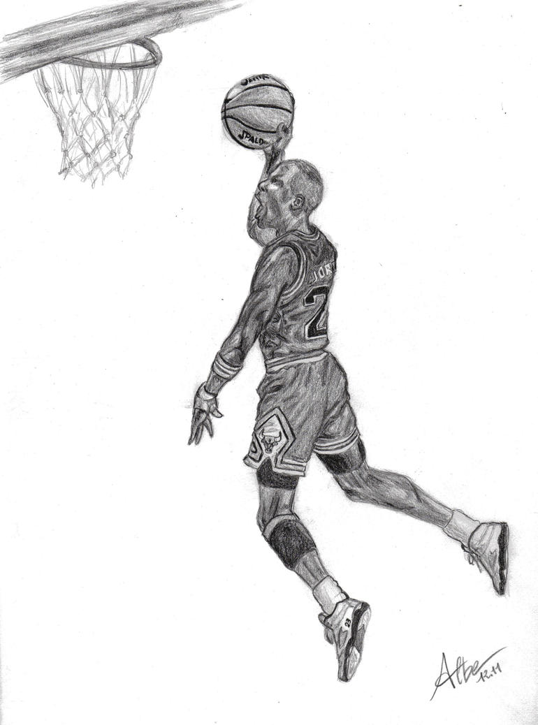 how to draw michael jordan Amazing hand drawing of jordan retro 5&6 ...