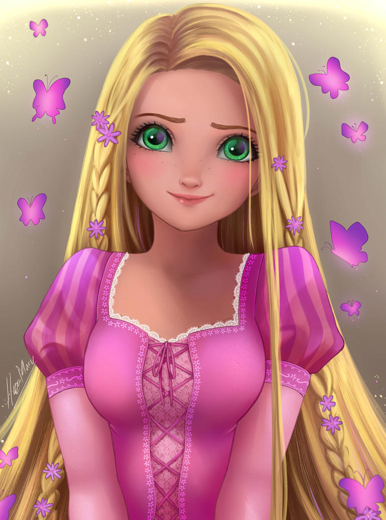 Rapunzel / TANGLED by TeraStormTAS on DeviantArt