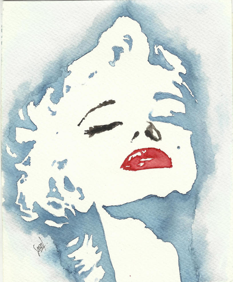 Marilyn Monroe by Sarickbanana on DeviantArt