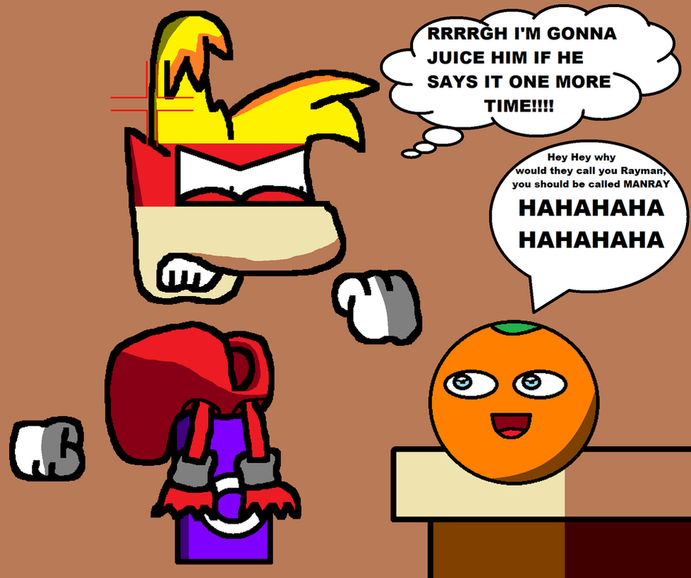 Rayman meets The Annoying Orange by sonicsmash328 on ...