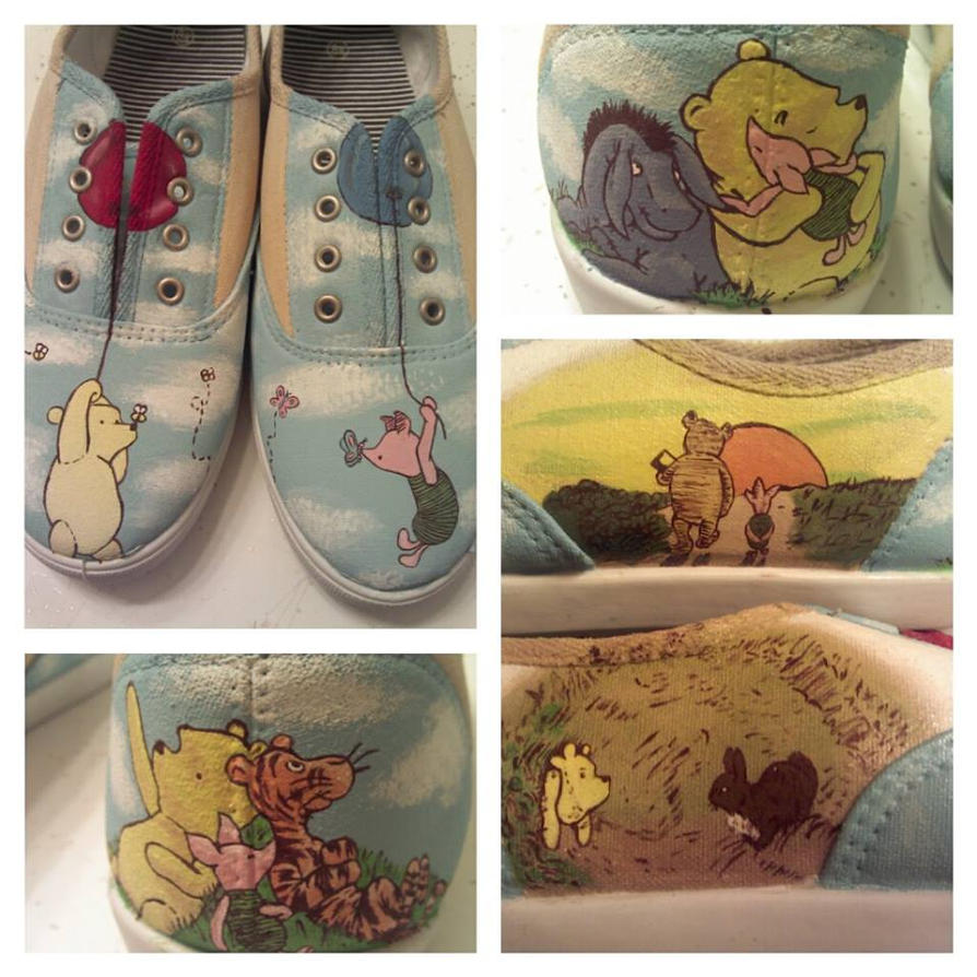 Winnie the Pooh Shoes by DisneyQueen96 on DeviantArt