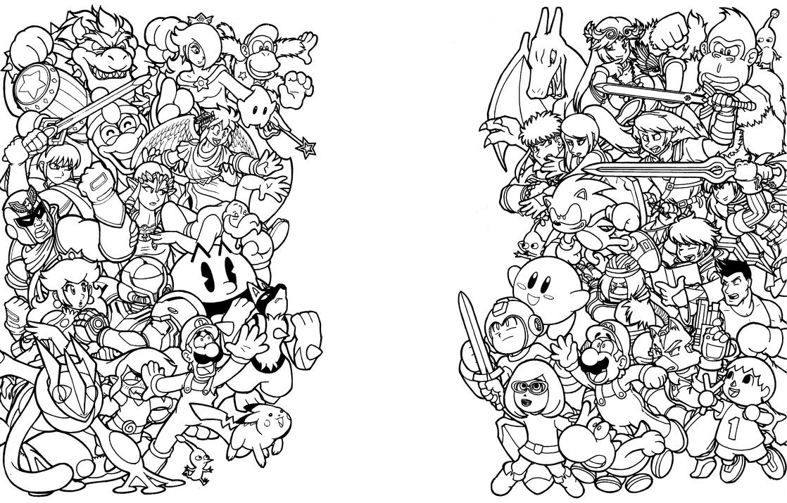 Smash Brothers WIP NIntendo Force by Thormeister