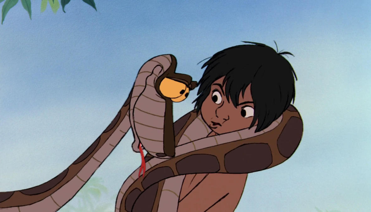 Kaa and Mowgli second encounter 140 by LittleRed11 on ...