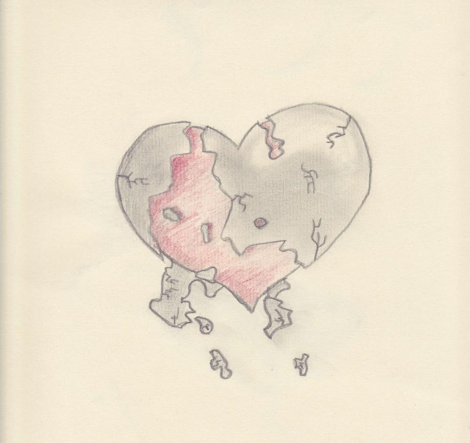 Crumbling Heart by wiki101010 on DeviantArt