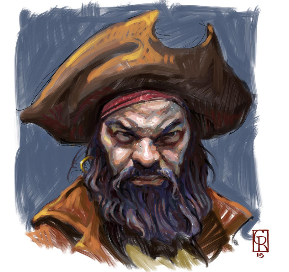 portrait de pirate