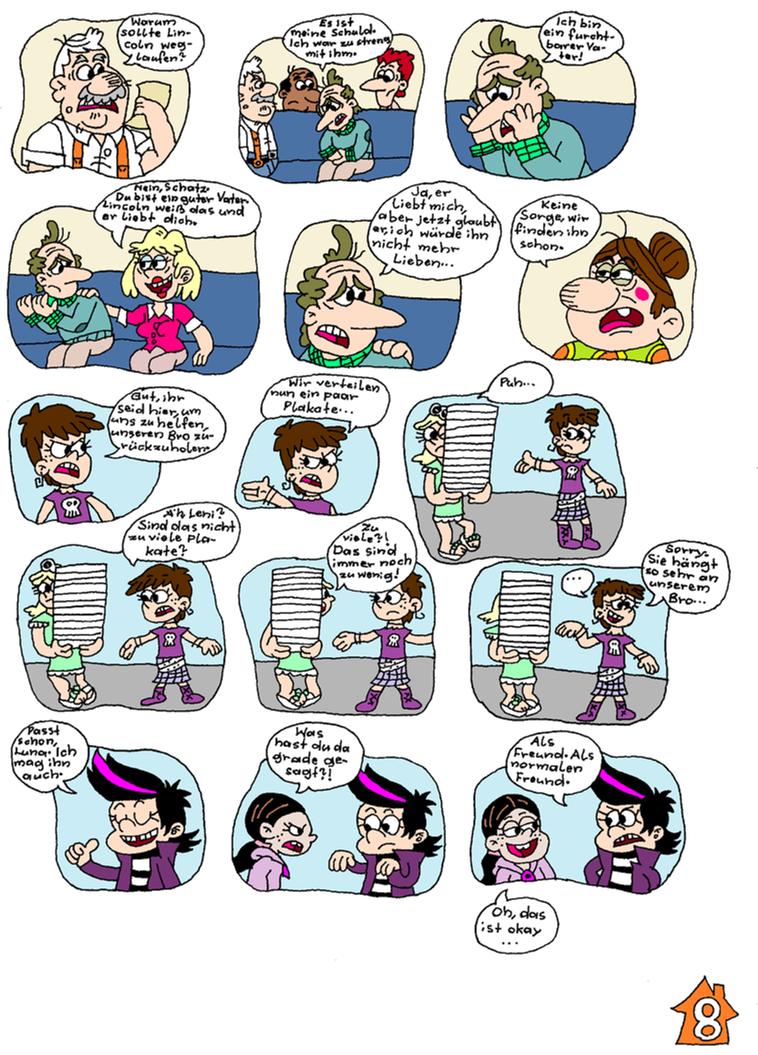 My Loud House Movie Version Page 8 By Austria Man On Deviantart