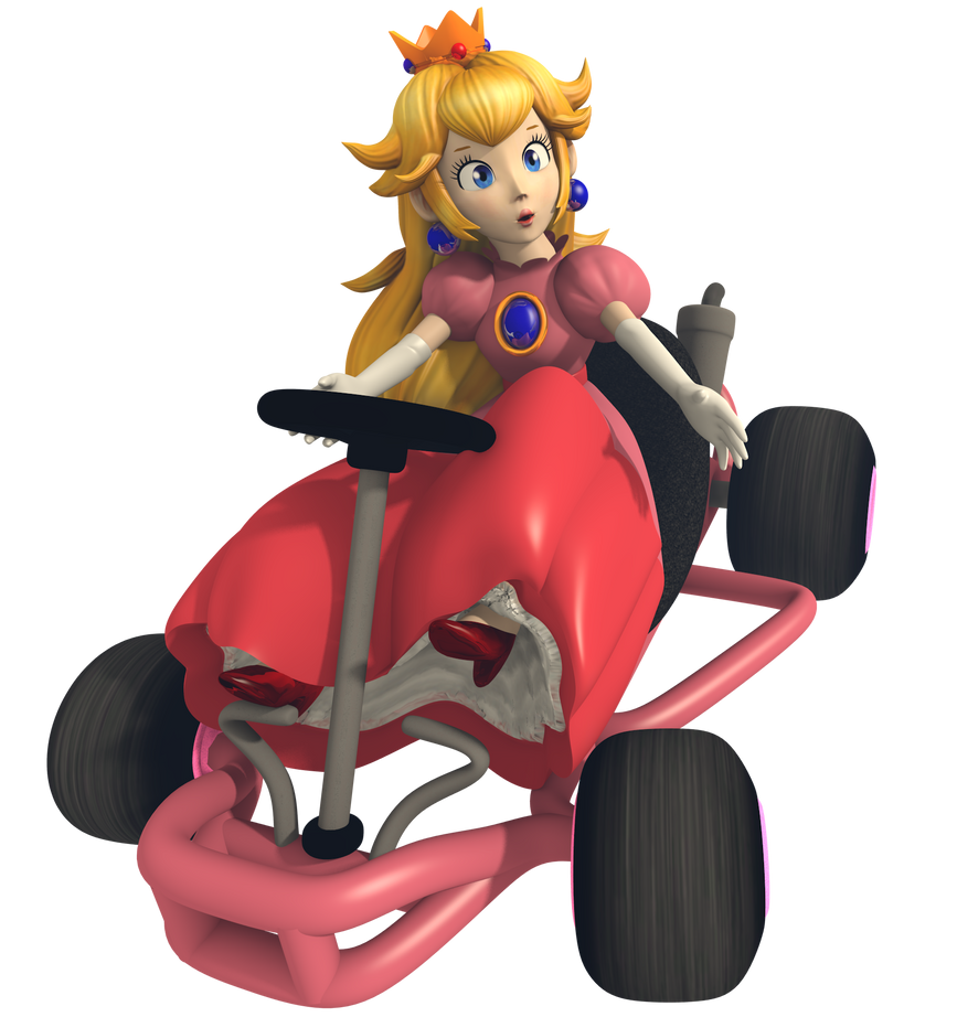 Princess Peach - Mario Kart Commemorative Pack by Vinfreild on DeviantArt