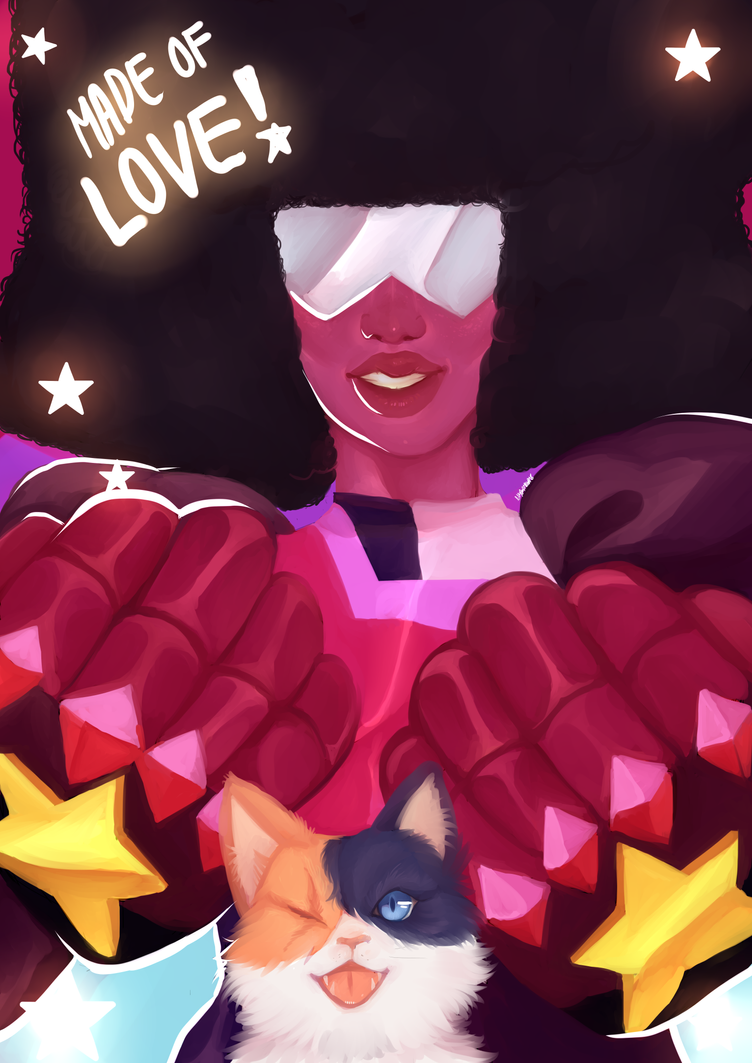 Haven't drawn as much Garnet as I've wanted to so here she is! + Cat Steven