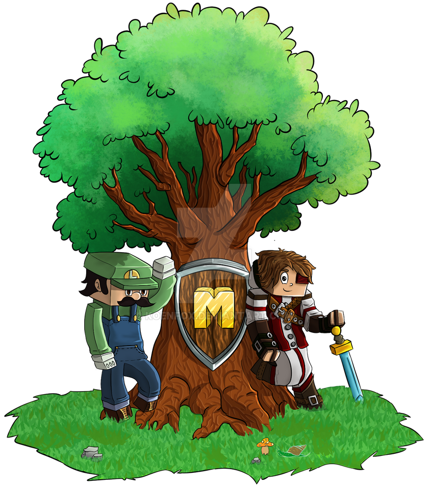 Minecraft server logo Maxiply by KoenFox on DeviantArt