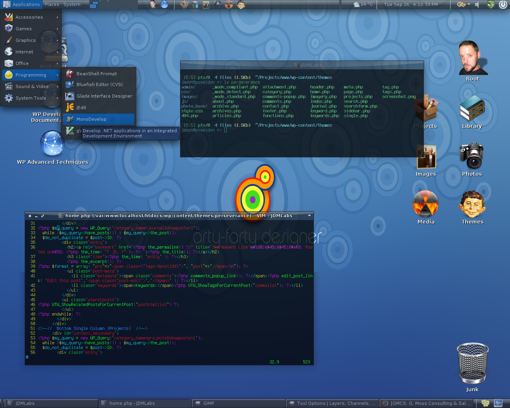 Gentoo Linux Desktop by jdmlabs on DeviantArt