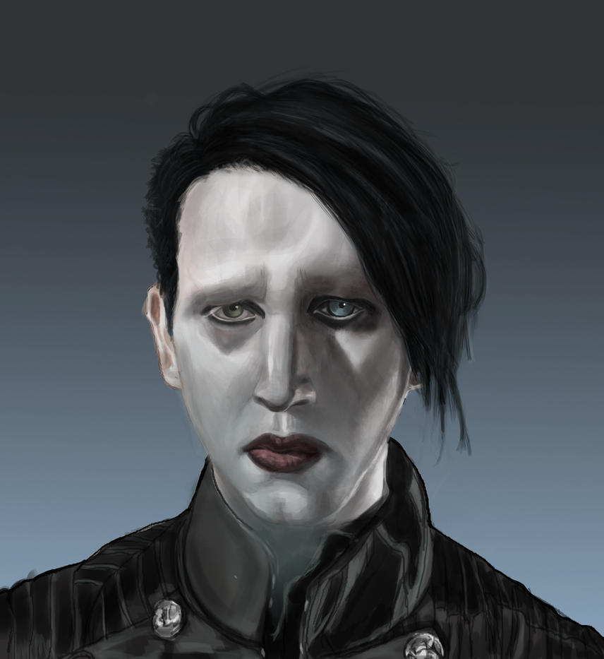 Marilyn Manson Hair 2 By Poisoned Paint On DeviantArt