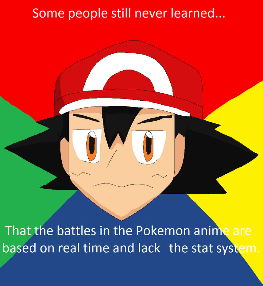 Ash Is Not Amused Game Logic In The Anime Battles By Karasu 96 On