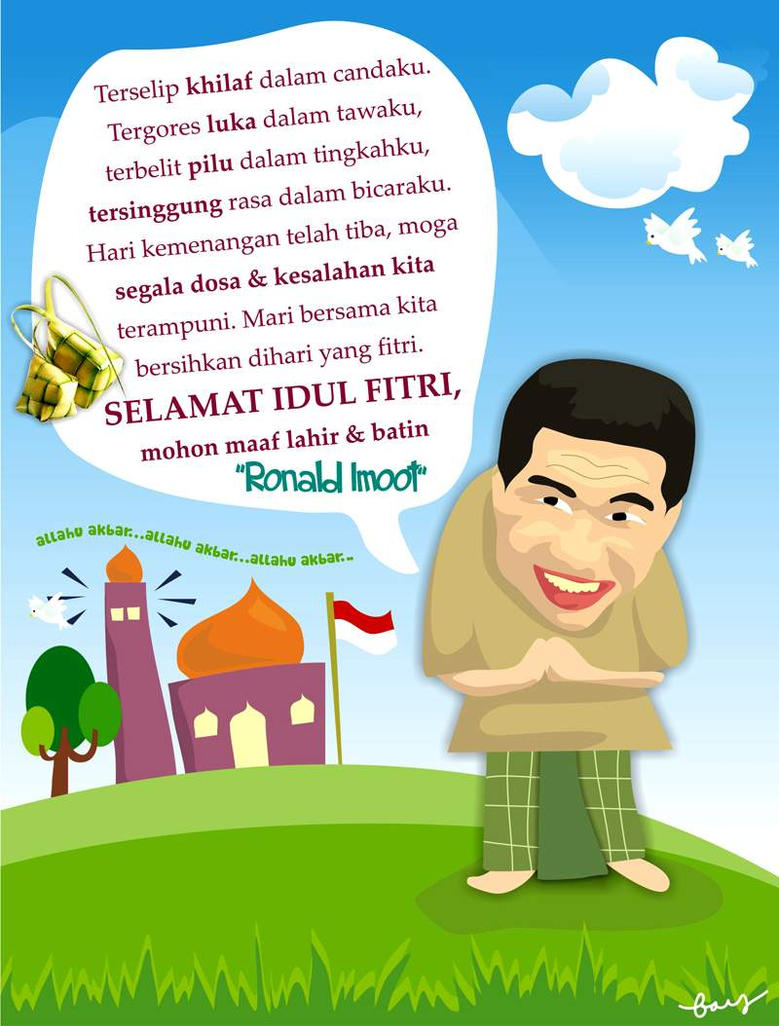 Gambar Idul Fitri Card Bedorgraph Deviantart Gambar Karikatur Di