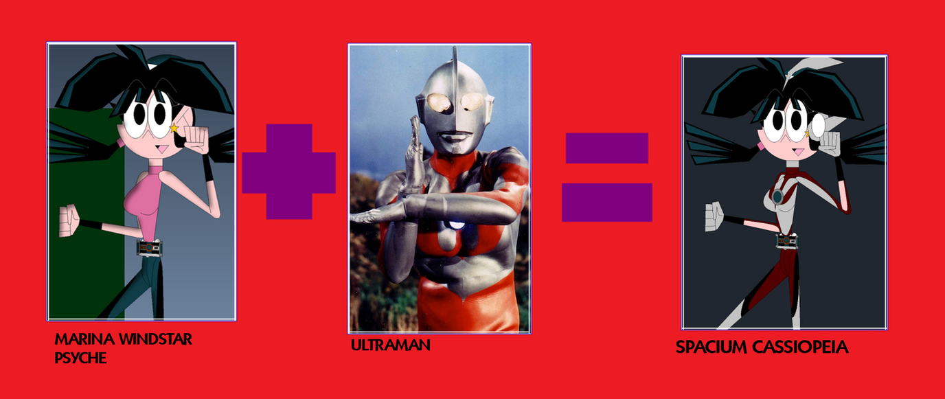 Marina Windstar Psyche And Ultraman Fusion Meme By
