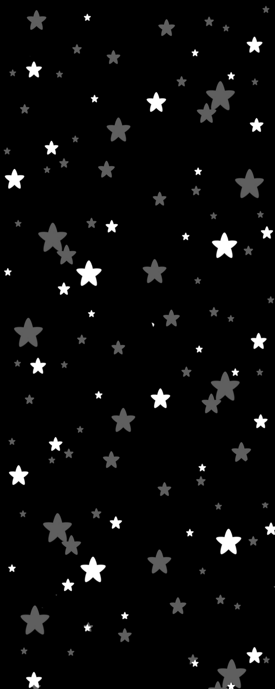 Black and White Stars Background (F2U) by DaniGhost