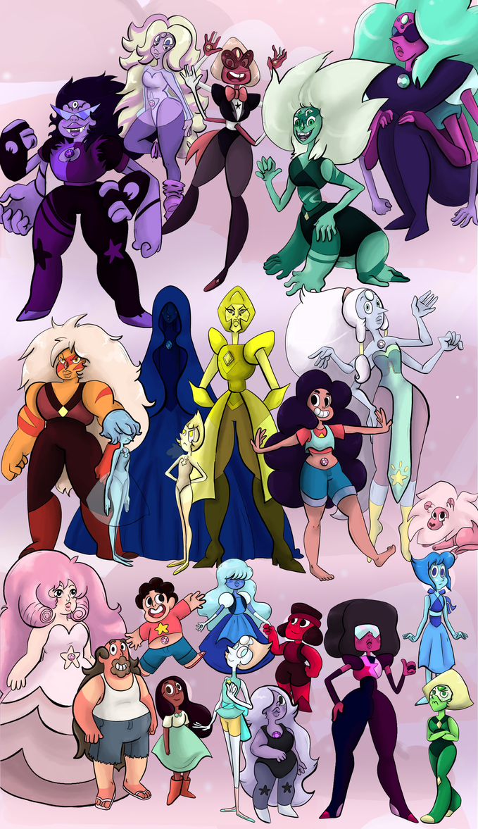 Steven Universe and Friends by TelloSnap on DeviantArt