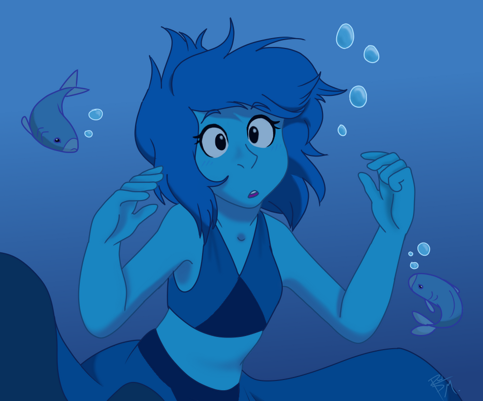 LAPIS. IS. BACK. I loved the last episode ;w; I was in the mood to do something using only blues so I went with an old doodle of mine Can we take a momment to appreciate the fact that I can't draw ...