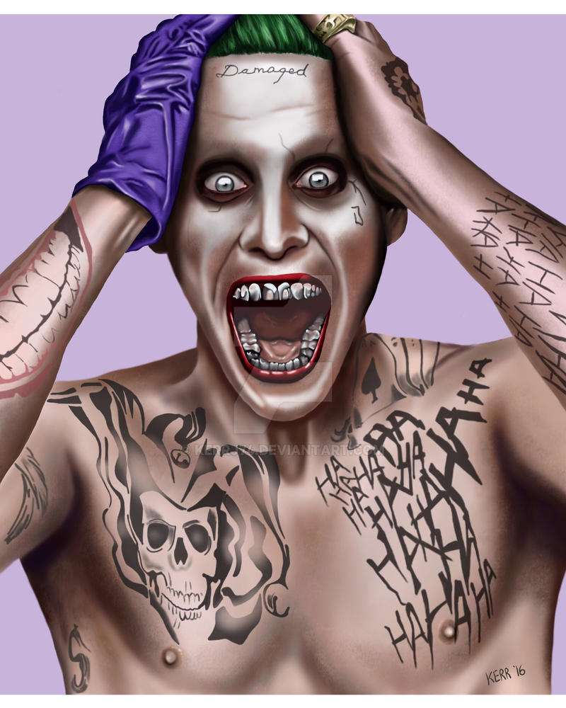 Joker (Jared Leto, Suicide Squad) by kerrj74 on DeviantArt