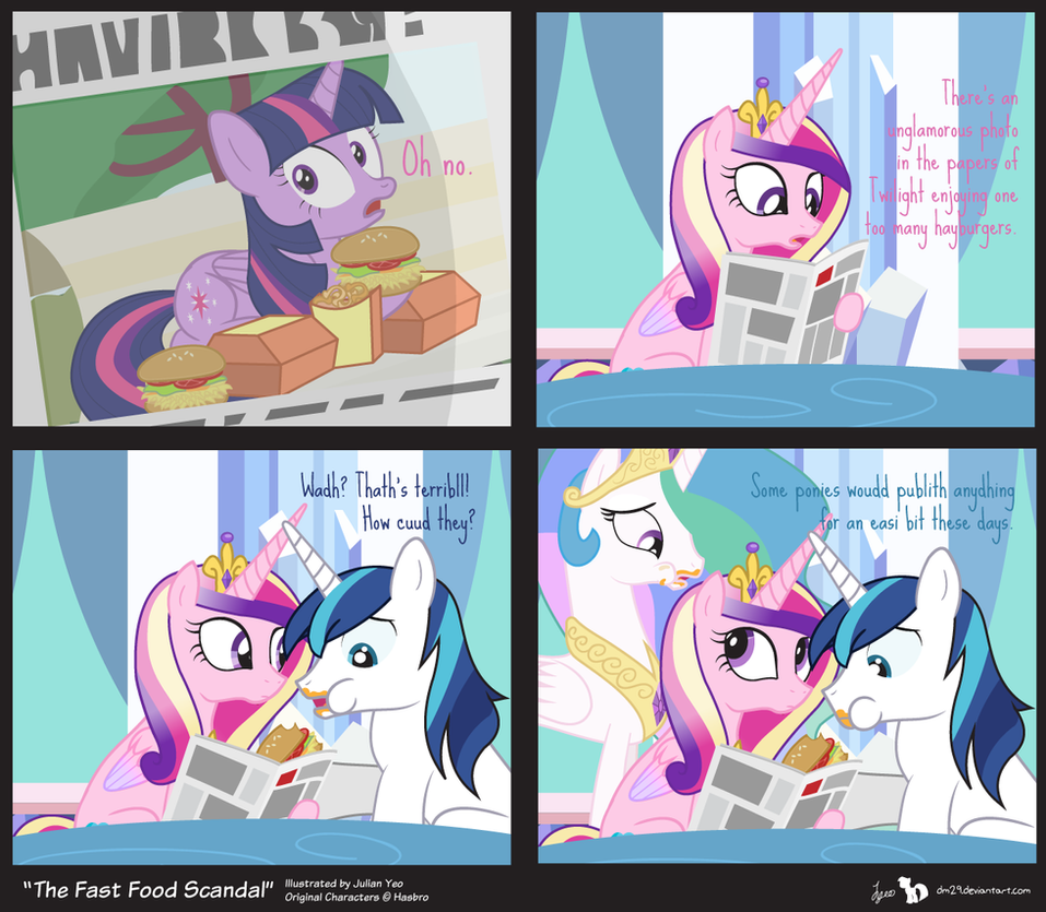 Comic Block The Fast Food Scandal By Dm29 On Deviantart