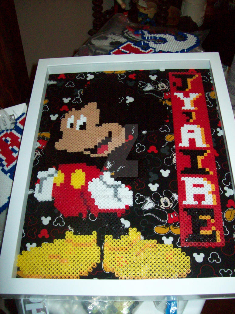 Mickey Mouse Shadow Box by FoxofShadows on DeviantArt