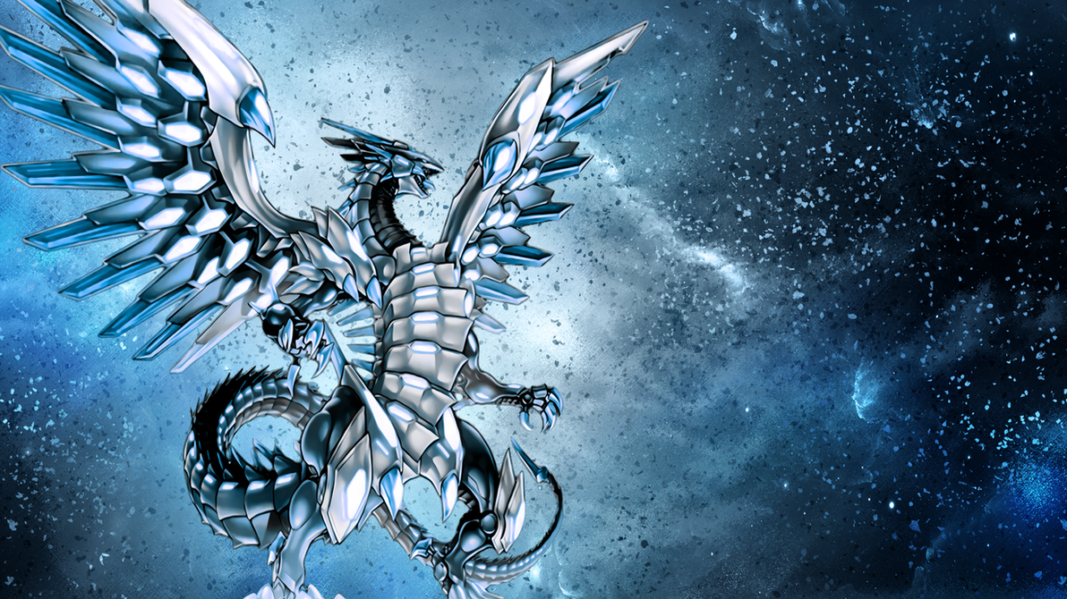 BlueEyes Chaos MAX Dragon wallpaper by EdgeCution on