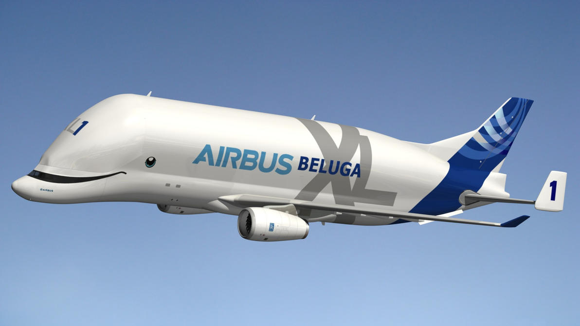 Resultado de imagem para Beluga XL da Airbus