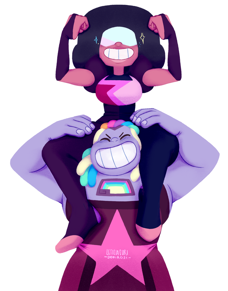 some of Bismuth and Garnet's power to help you get through your day!