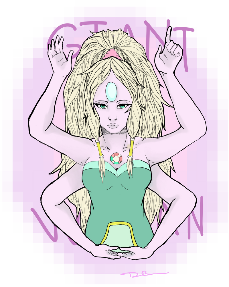 my first steven universe fan-art of Opal. She's one of my favorite fusions in the show too (other than Garnet). I like the balance between wild and stable. It makes a cool combo. I also tried to ma...